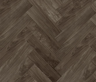Замковый виниловый пол Karelia Premium Herringbone WALNUT Bach HB (Бах) 150x750x6.5 мм, упаковка 1.575 м2