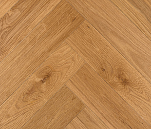 Инженерная доска Living Tree Английская елка Дуб золотистый натур 12/2,5х110х595 мм, упаковка 0,785 м2