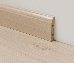 Плинтус прямой FloorWay YLM-199 2400x80x15, упаковка 1 шт